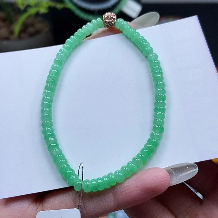 未镶嵌挂件翡翠珠链