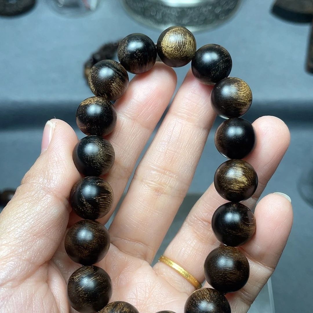 沉香手串用****5白棋瘤疤1.2