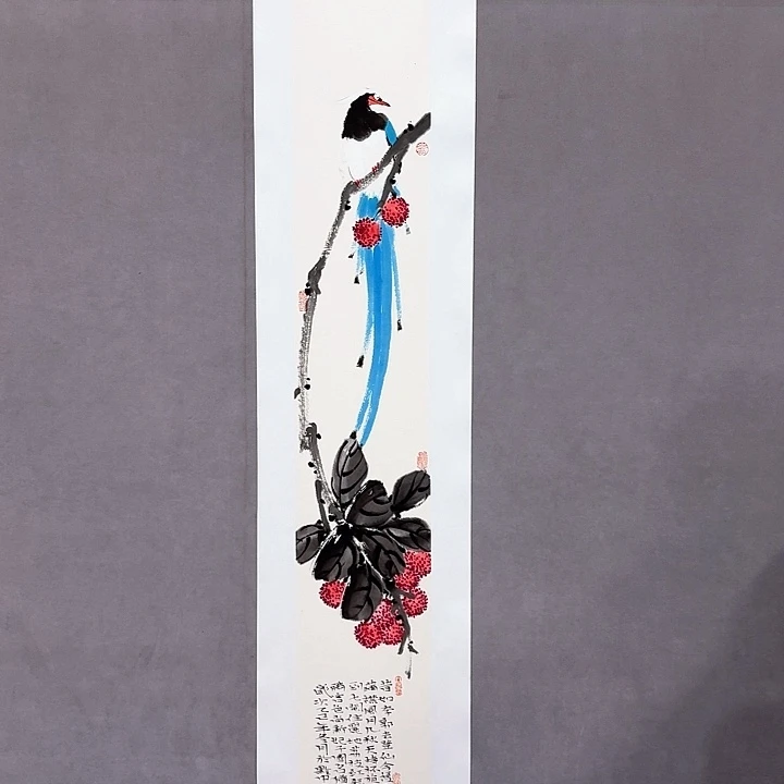 国画亲笔手绘放心去藏