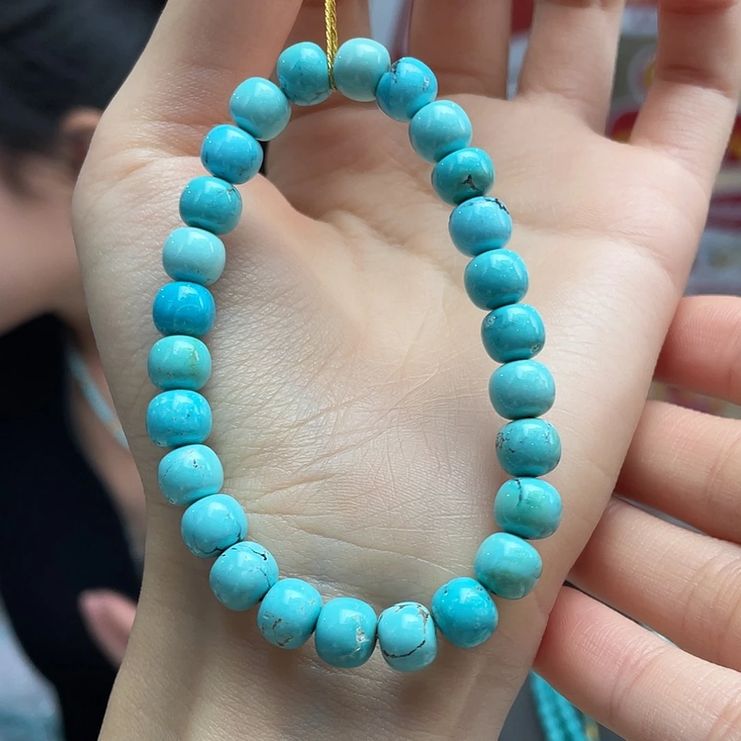 绿松石未镶嵌颈饰