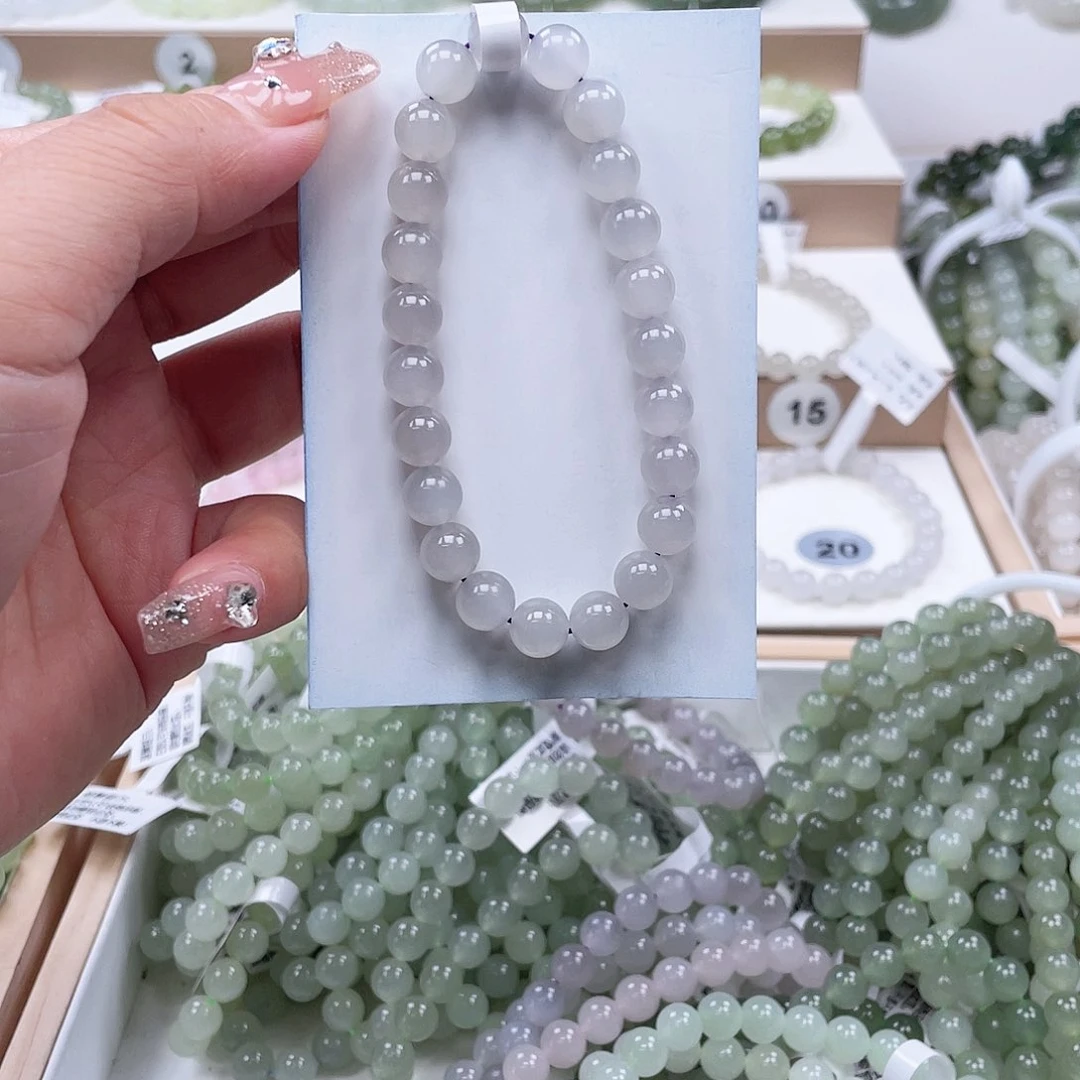 手串未镶嵌和田玉毛**?