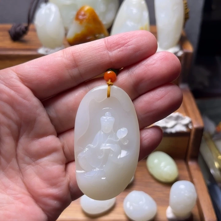 未镶嵌和田玉挂件
