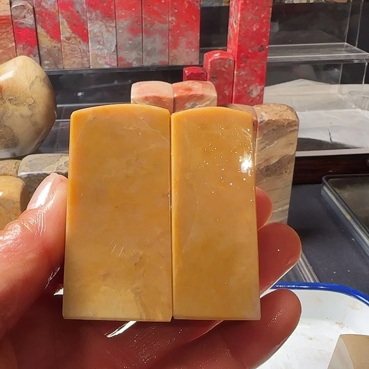 生***燚昌化石印石昌化白玉石印章