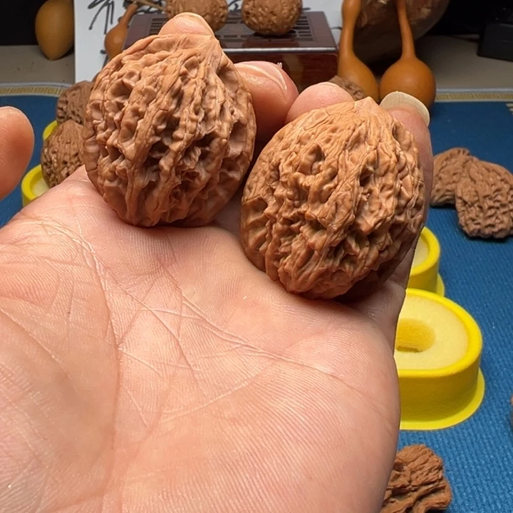文玩核桃吊坠麦虎全品37尺