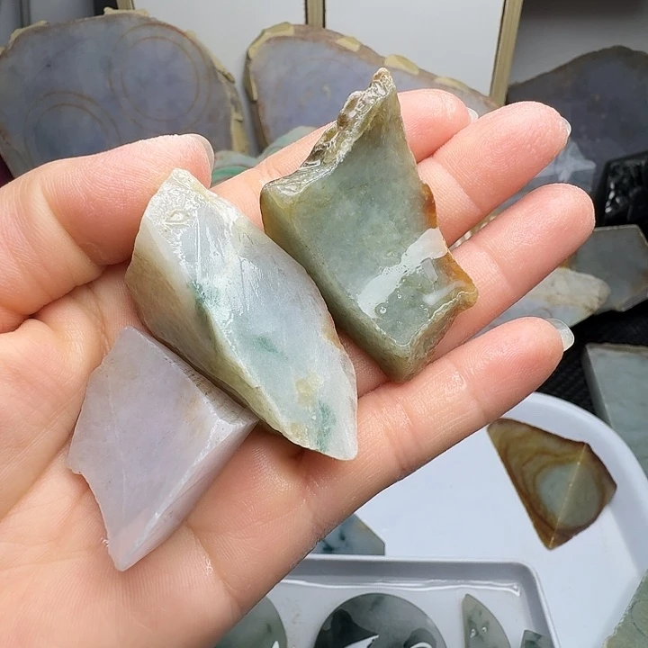 翡翠散珠缅甸翡翠38