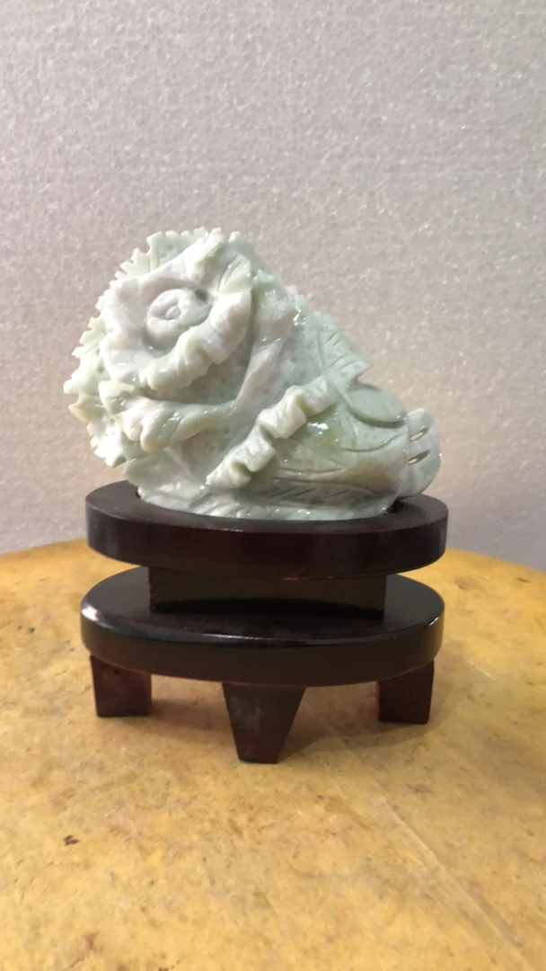 蛇纹石玉（覆膜）摆件原创作品。119