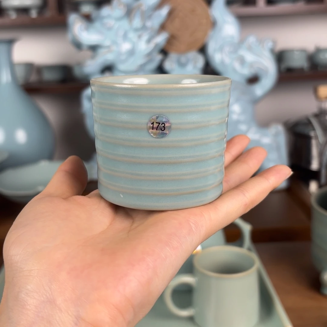 杯子编号173仿古釉杯子