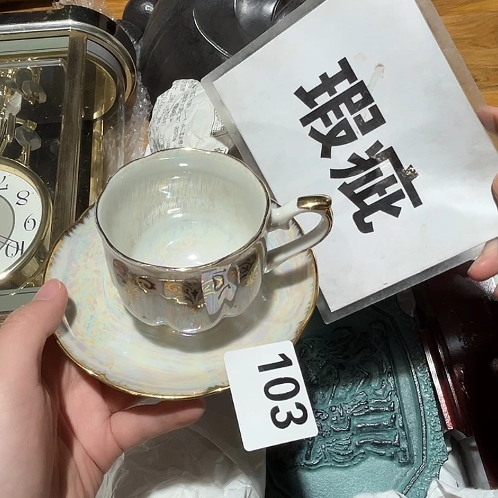 瓷片呀工艺品摆件瓷器摆件正能量