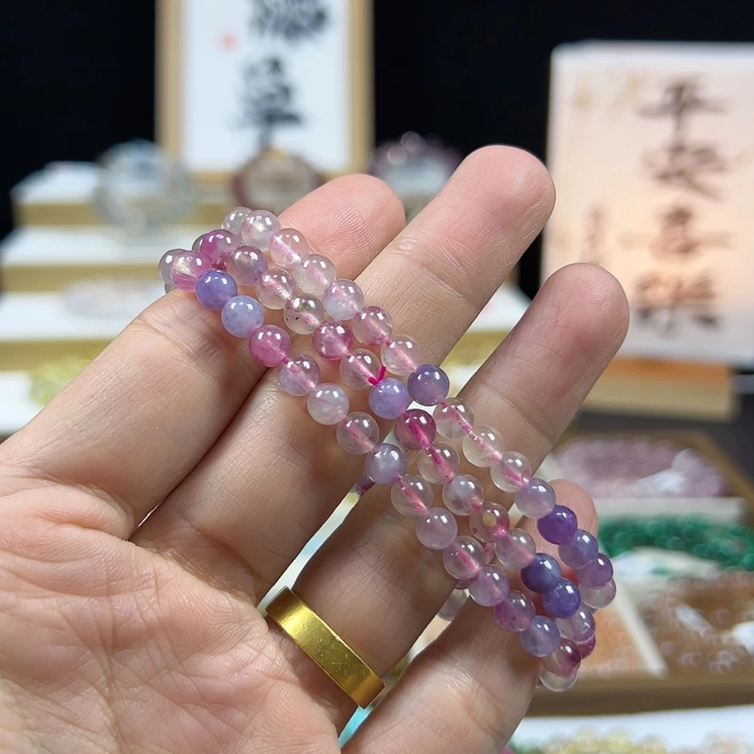 未镶嵌水晶手链梅花