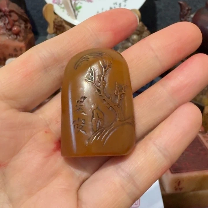 霄***霄石材手工艺品摆件包邮