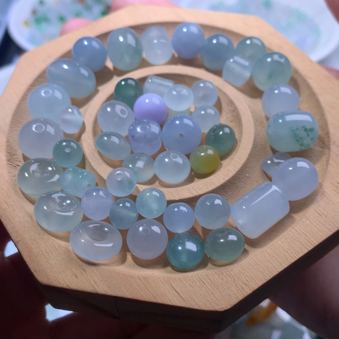 散珠翡翠翡翠珠子