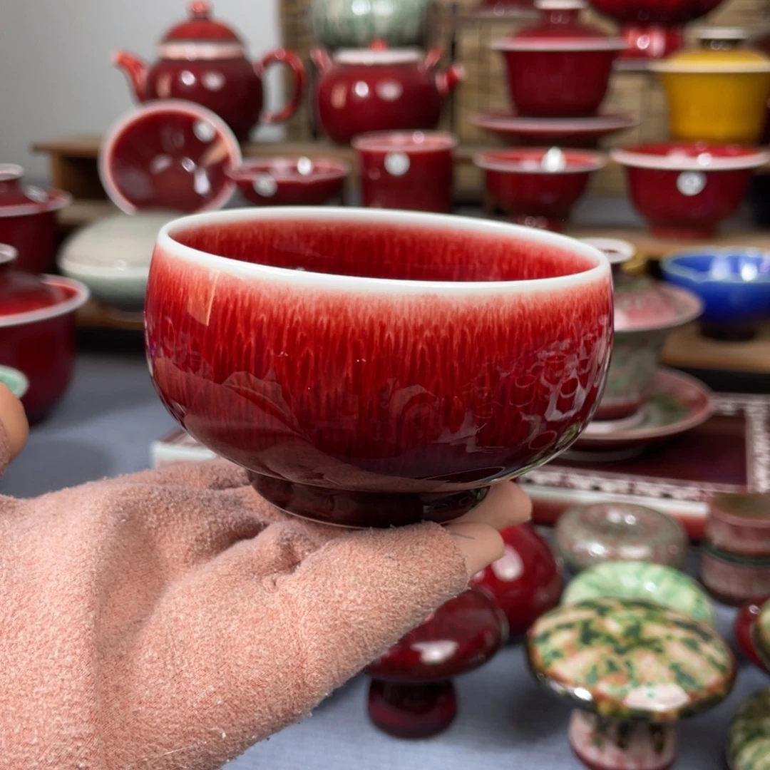 景德镇原矿陶瓷 大禅定杯