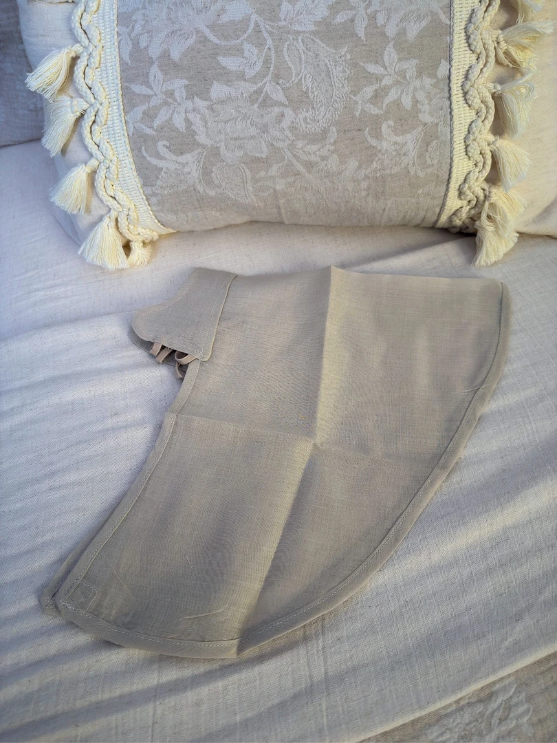 苎麻防紫外线骑行遮阳围脖长款防晒面罩