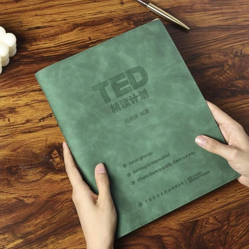 TED精读计划【正版授权】软皮活页TED演讲稿赠送双语音频视频口语