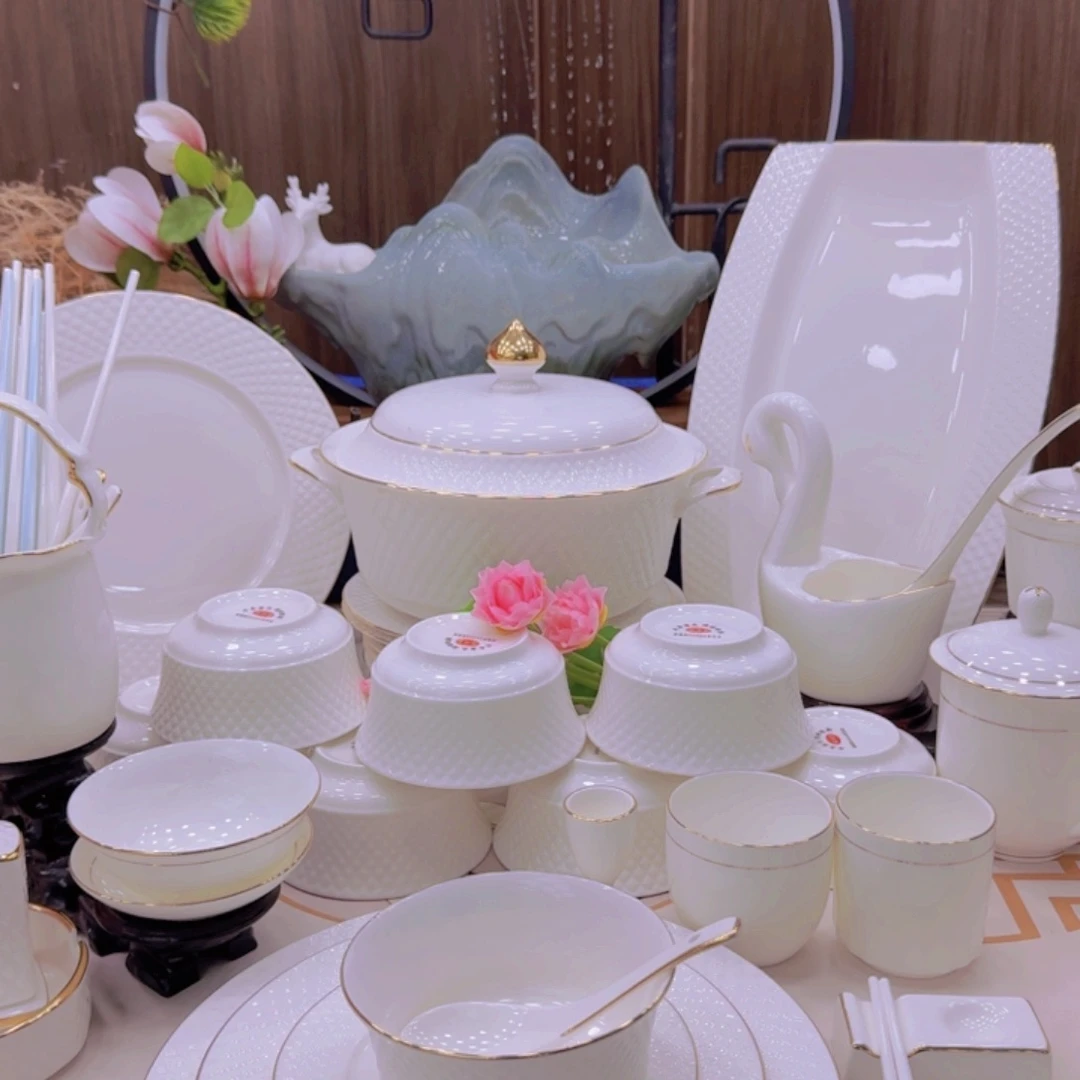 瓷景德镇碗碟单拍