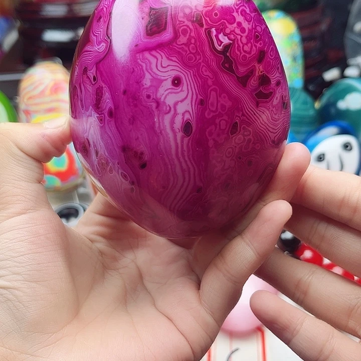 濡***林玛瑙/玉髓未镶嵌耳环