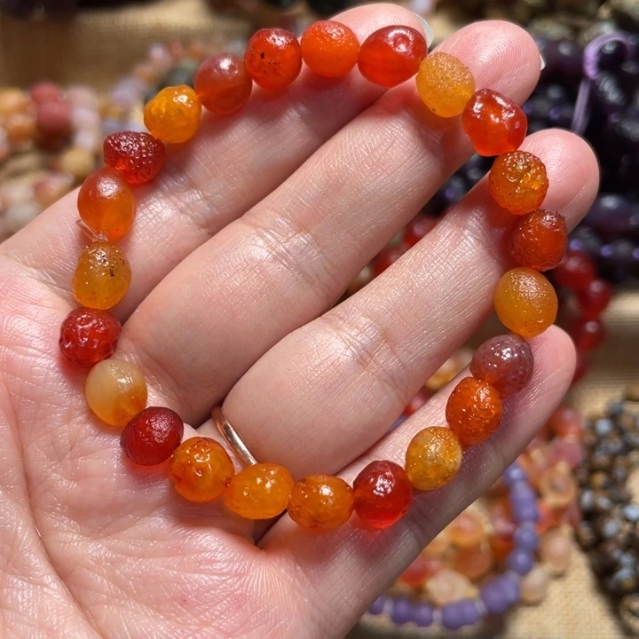 玛瑙/玉髓合金手链