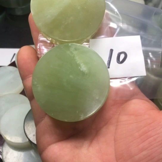 蛇纹石玉天然岫玉成品珠宝 未镶嵌未镶嵌