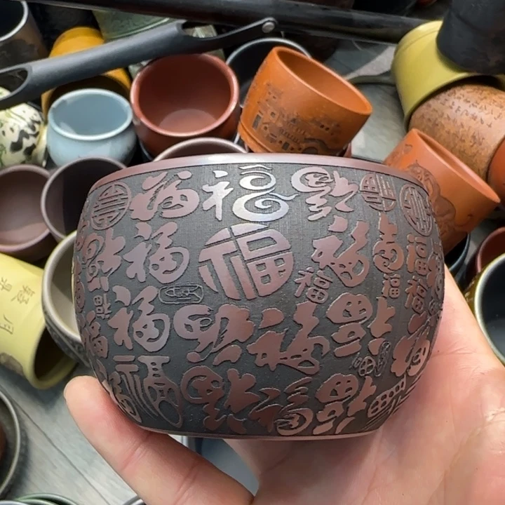 茶杯紫砂全手工制作工艺