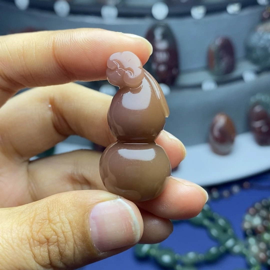 玛瑙/玉髓未镶嵌吊坠(不含链)