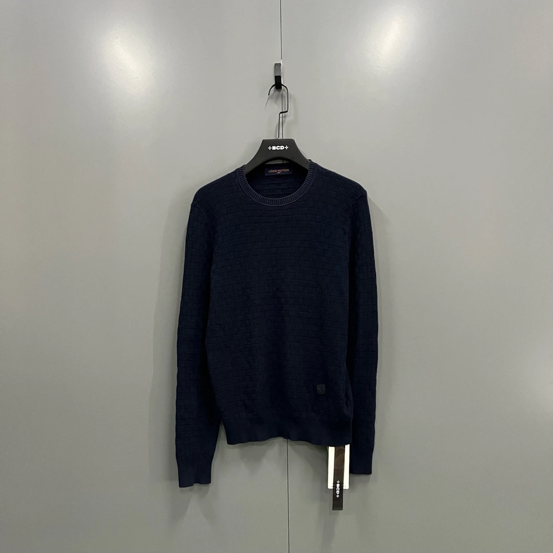 95新 LouisVuitton/路易威登 jp 棋盘格针织衫 S 604791