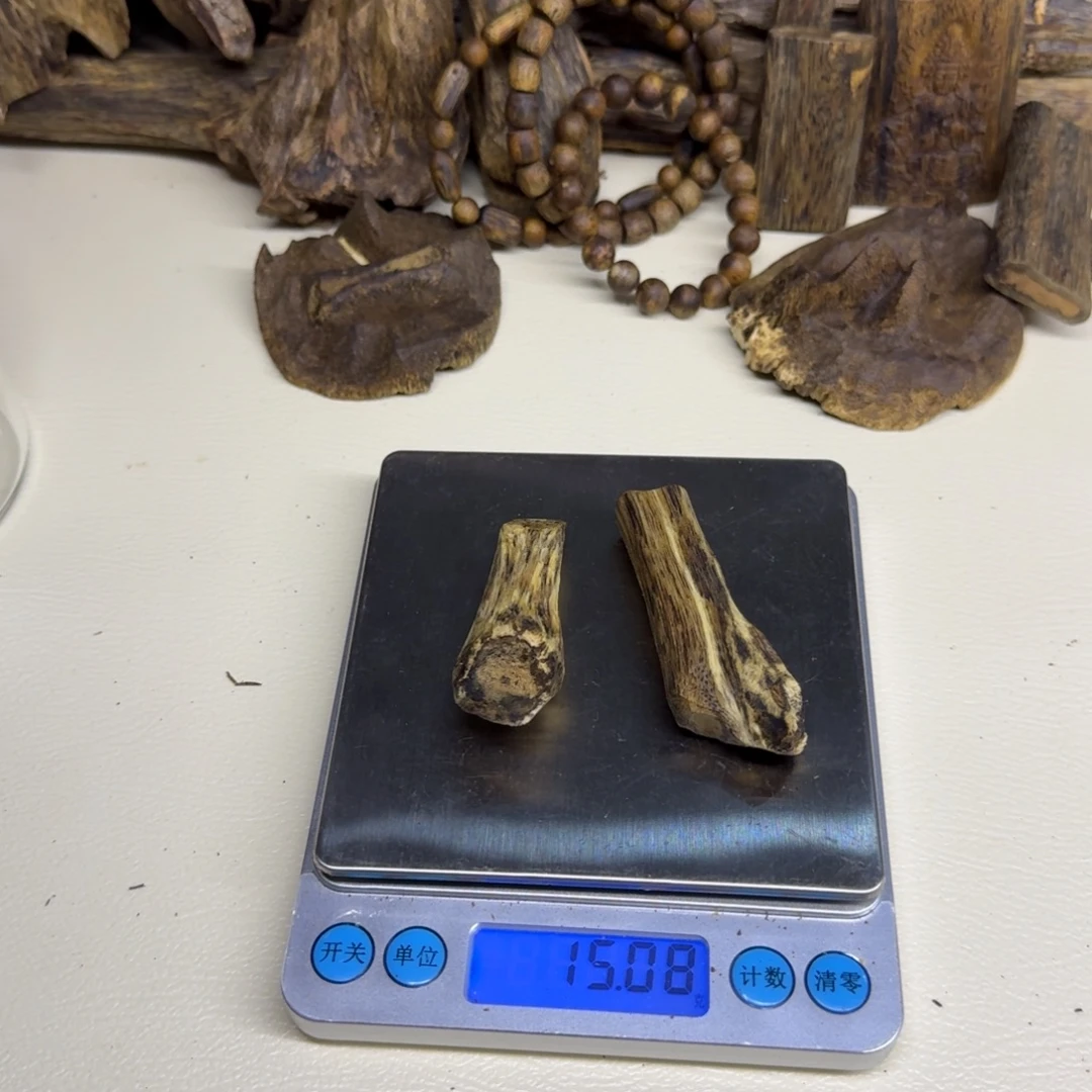 浩***福香榧木奇楠树钉15克