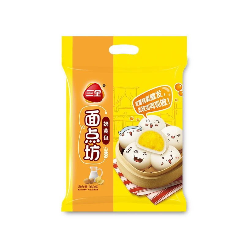 W三全奶黄包960g松软儿童早餐
