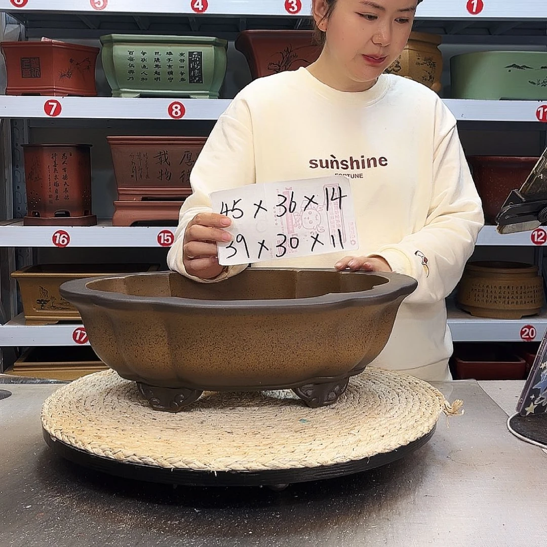 紫砂花盆紫砂花盆