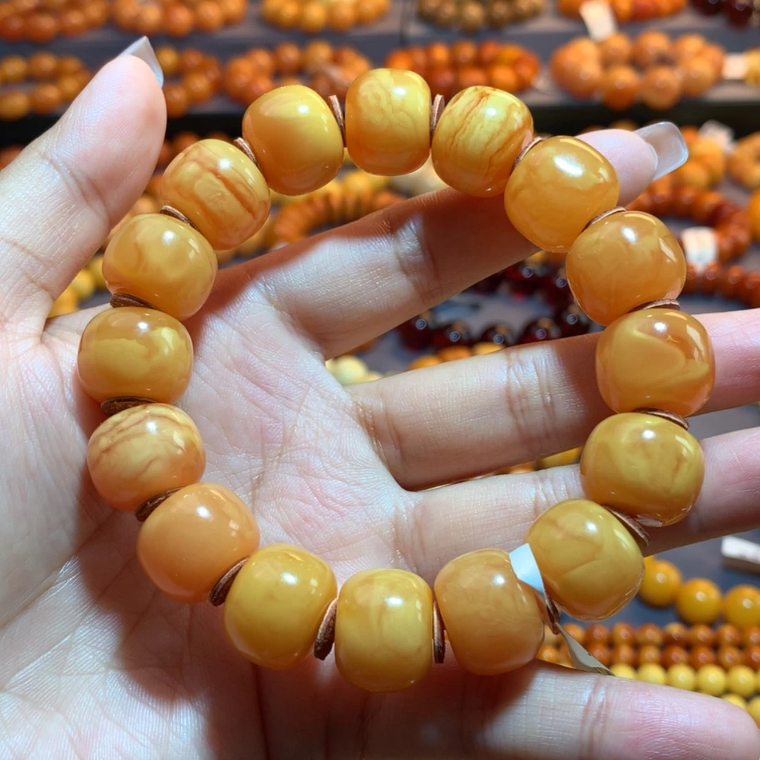 【闪购商品】手串蜜蜡未镶嵌蜜蜡手串