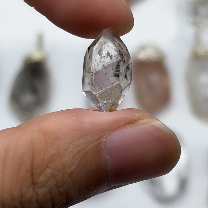 水晶颈饰未镶嵌闪灵钻18mm