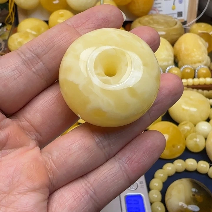 蜜蜡未镶嵌颈饰天然蜜蜡