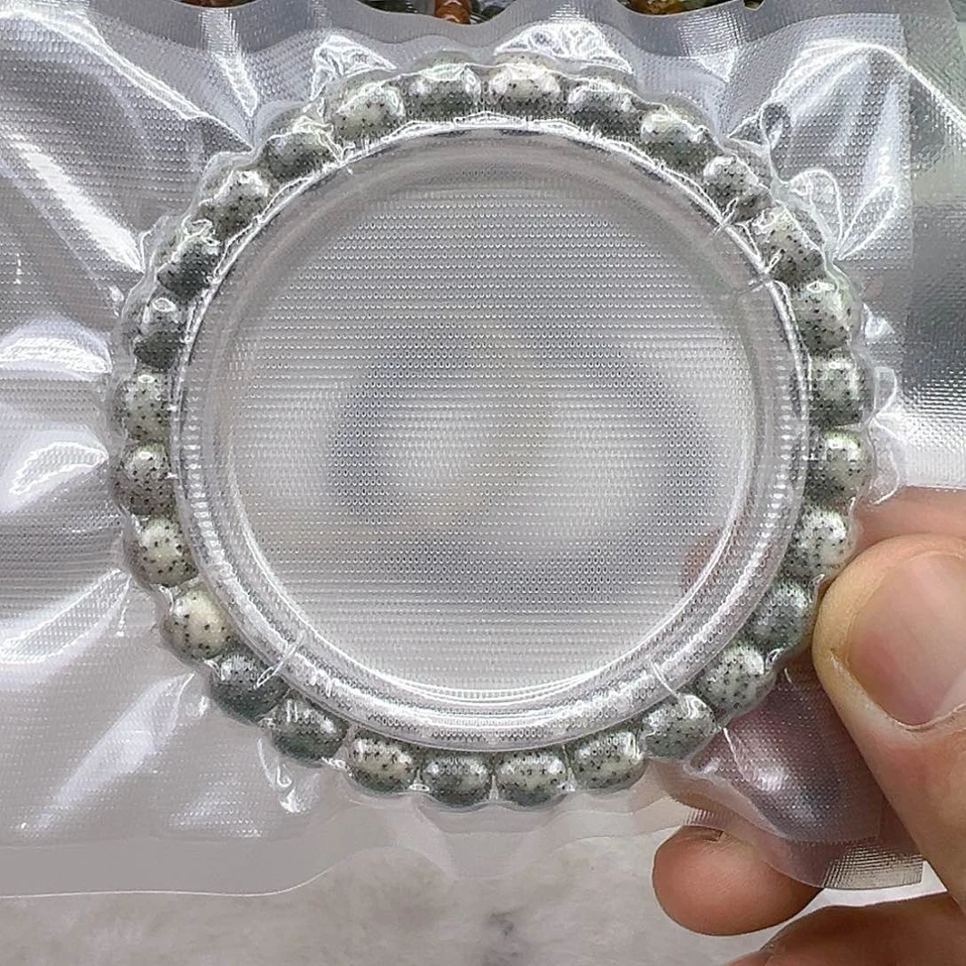 星月菩提手串10高端糯冰半臂河豚星月菩提单圈87绿