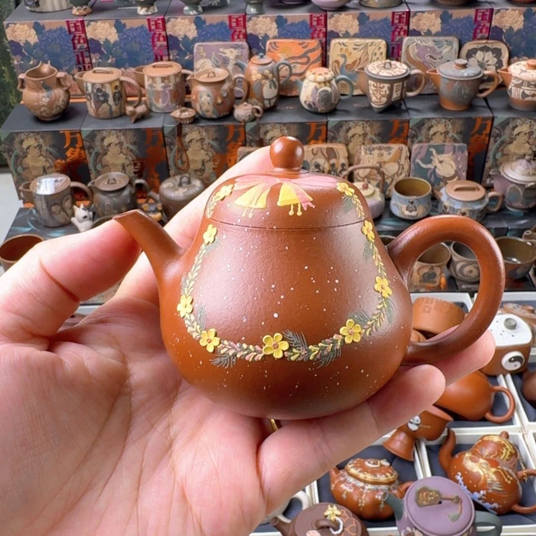 茶壶紫砂150cc原矿精工半手