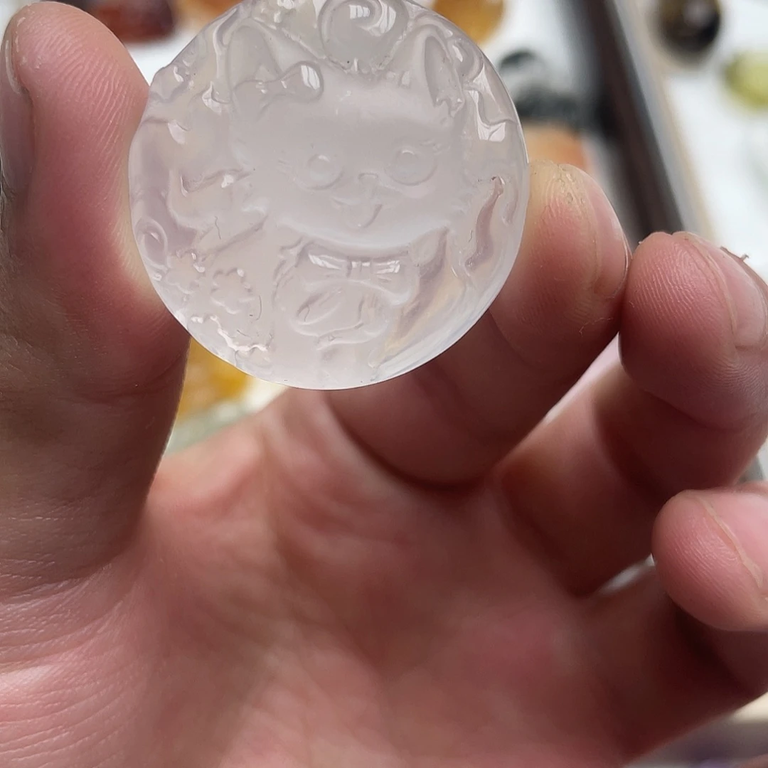 水晶吊坠(不含链)未镶嵌