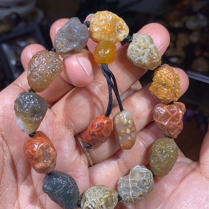 玛瑙/玉髓珠宝半成品未镶嵌