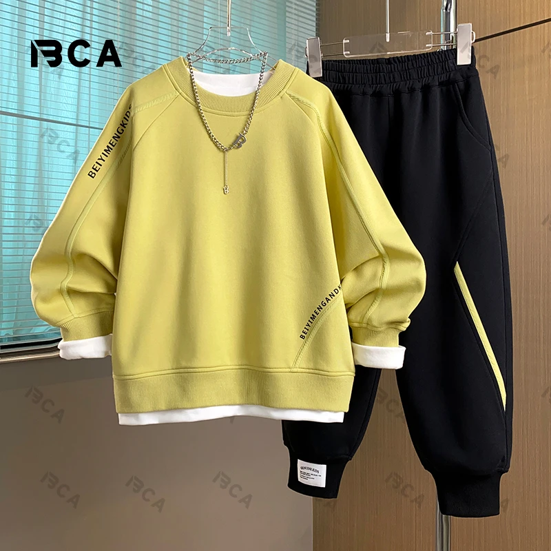 【BCA】中大童 青少年休闲时尚春款套装DF-套装3078