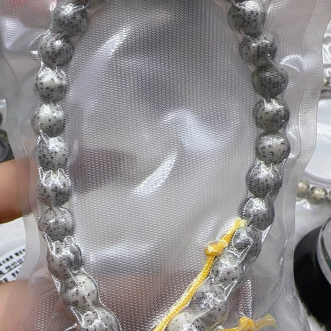 星月菩提手串104入门石玉星月菩提9圆手持