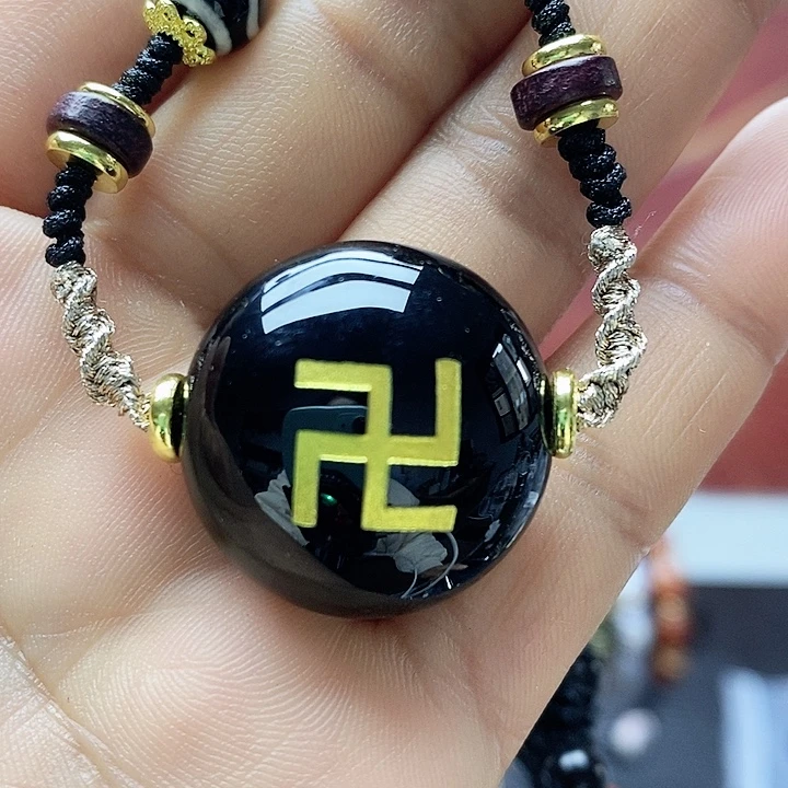 玛瑙/玉髓合金颈饰