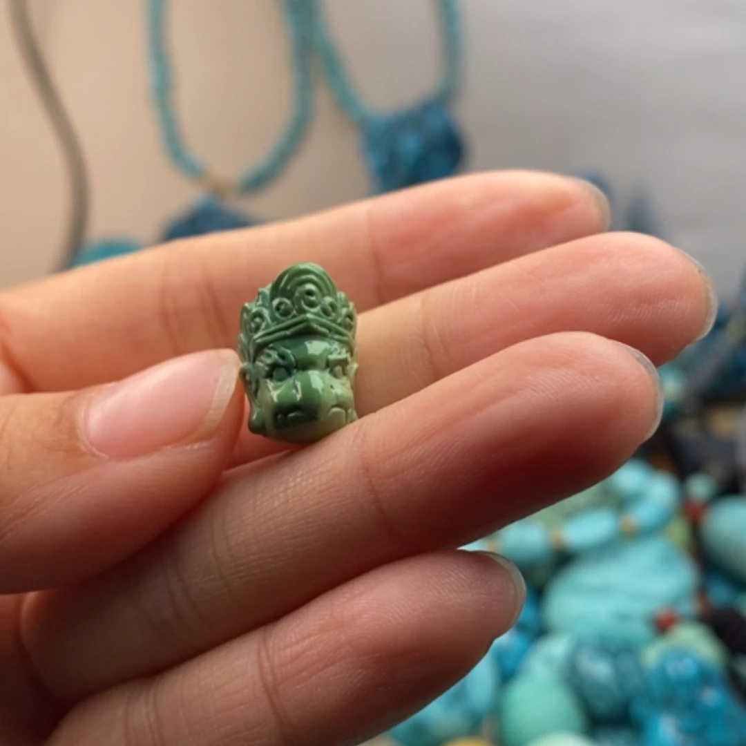 【闪购商品】未镶嵌绿松石珠宝半成品