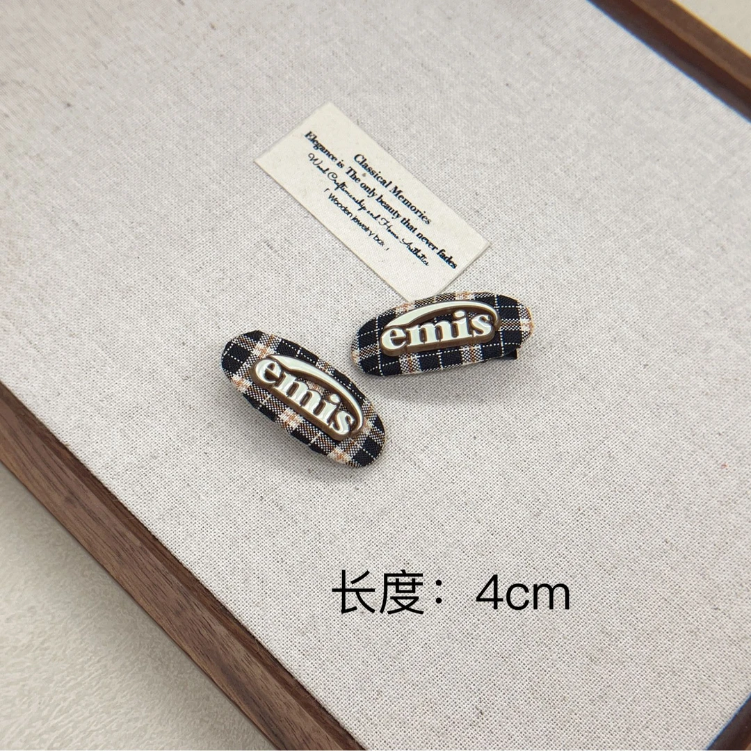 BAOSHATI/宝莎缇F-746韩版鸭嘴夹一对