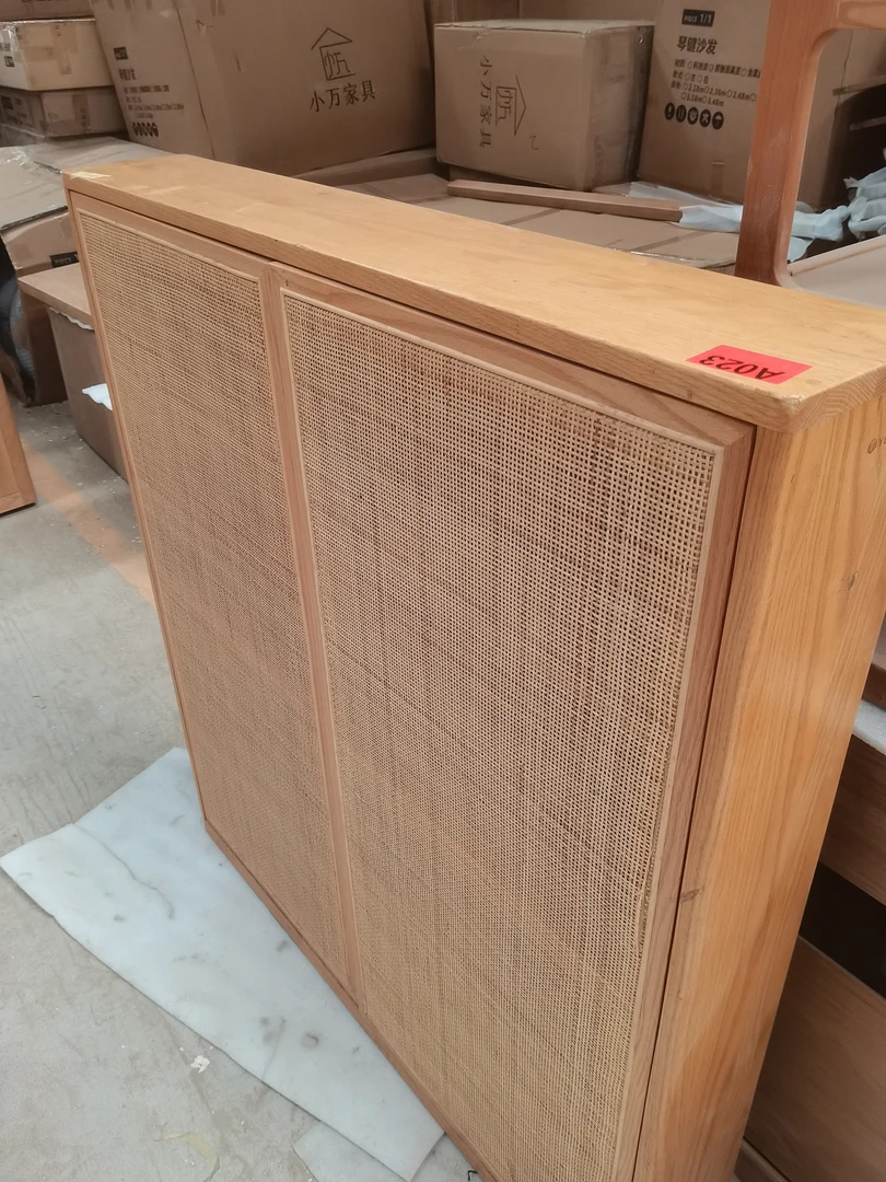藤编鞋柜A023 110*18*120瑕疵无售后