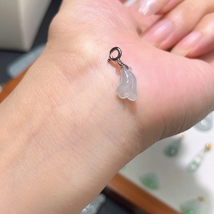 翡翠银S925镶嵌颈饰