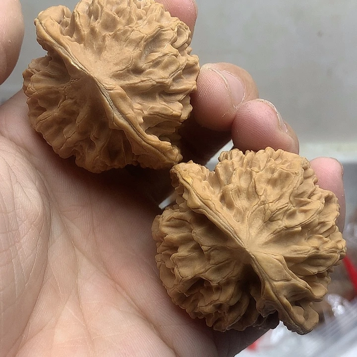 吊坠文玩核桃49 大尺寸龙鳞纹59 克有浮黄