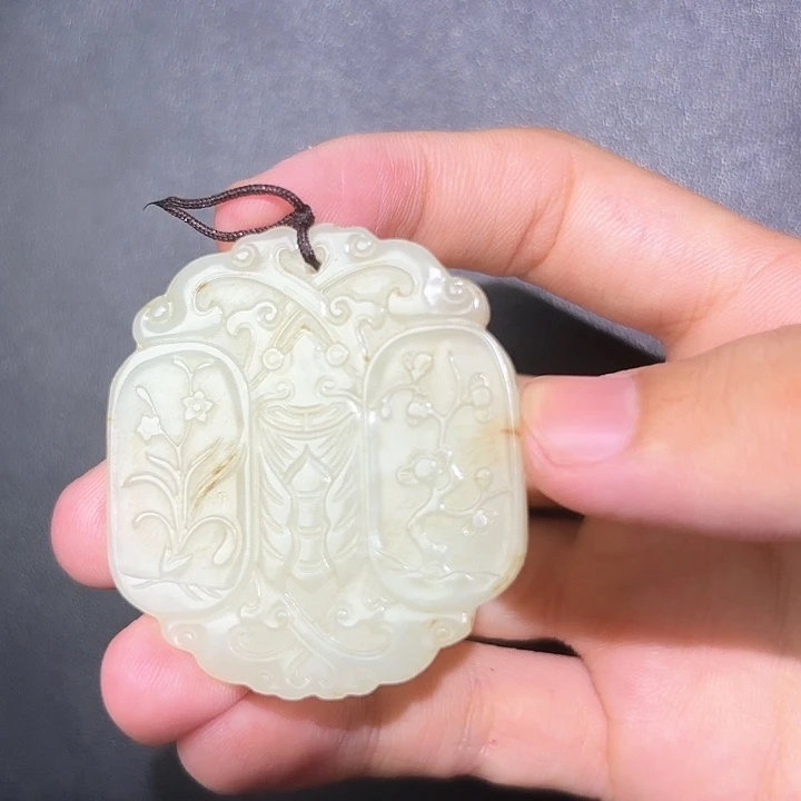 和田玉未镶嵌挂件H***y