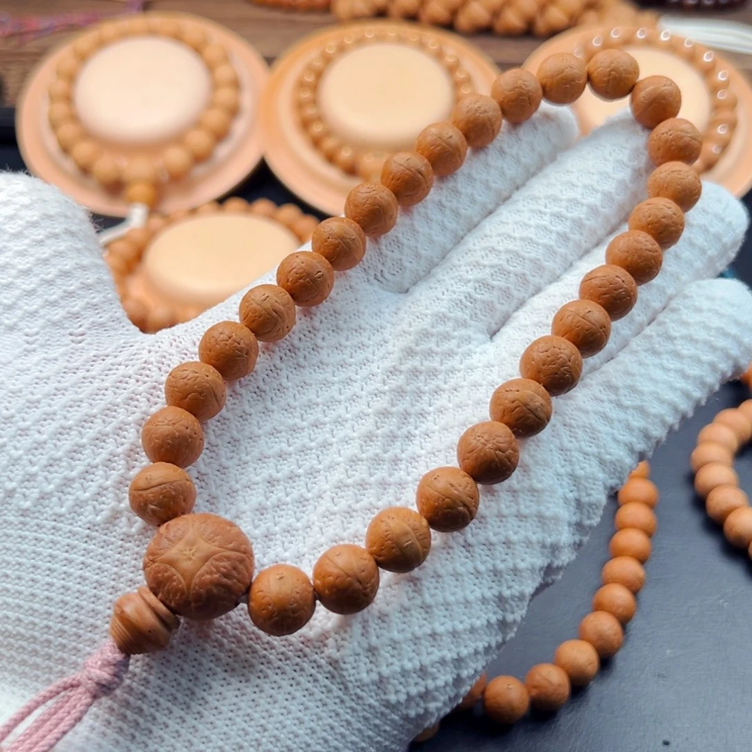 手串凤眼菩提11.5mm红皮高油籽