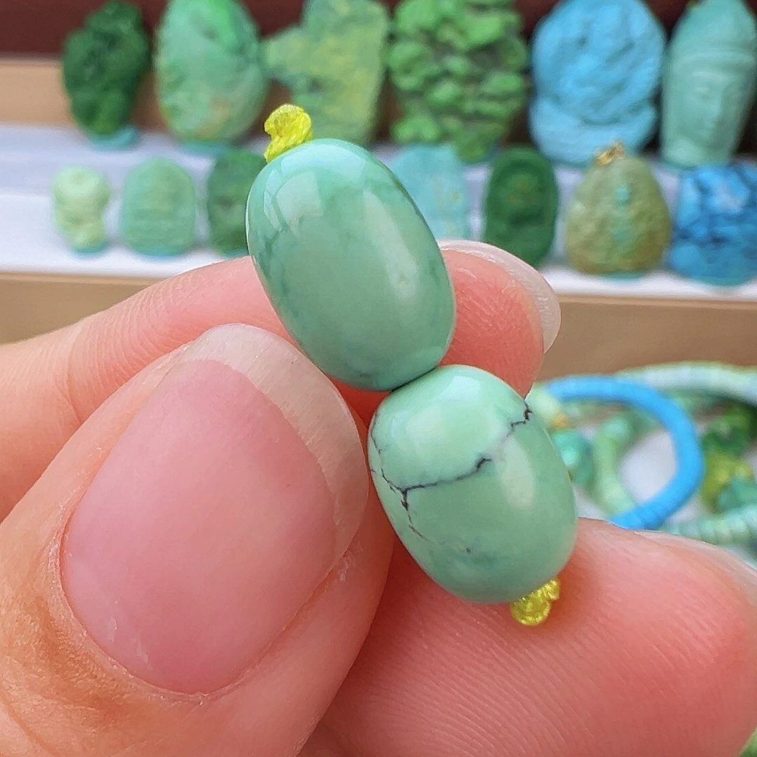 未镶嵌绿松石项链