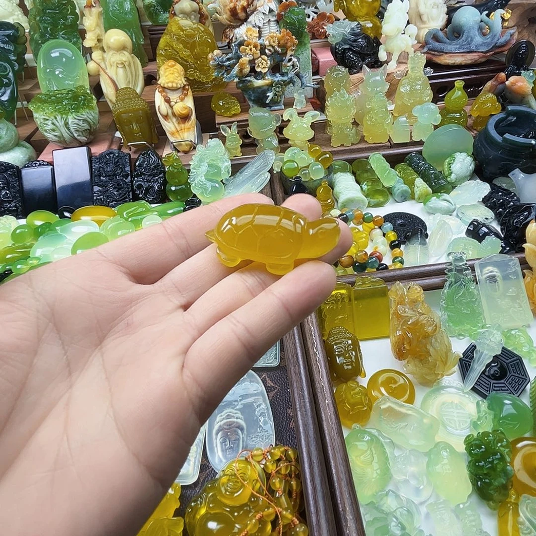 岫玉未镶嵌吊坠(不含链)