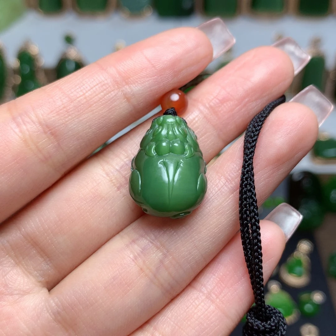 和田玉（碧玉）貔貅未镶嵌