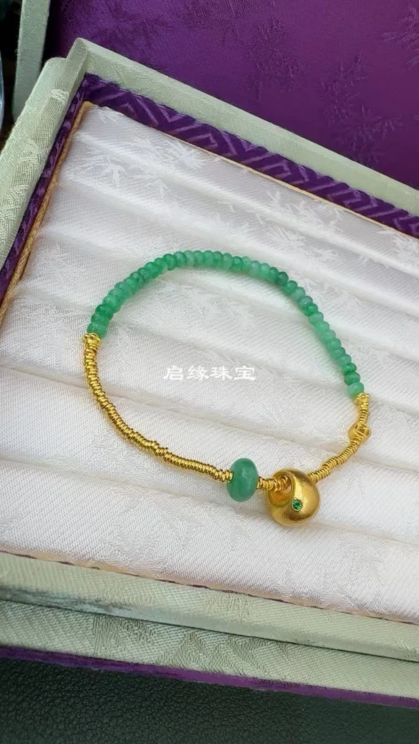 足金称心如意手串