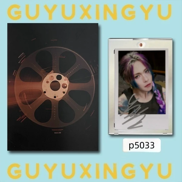 P2936【岳明辉】正品拍立得照片 白边